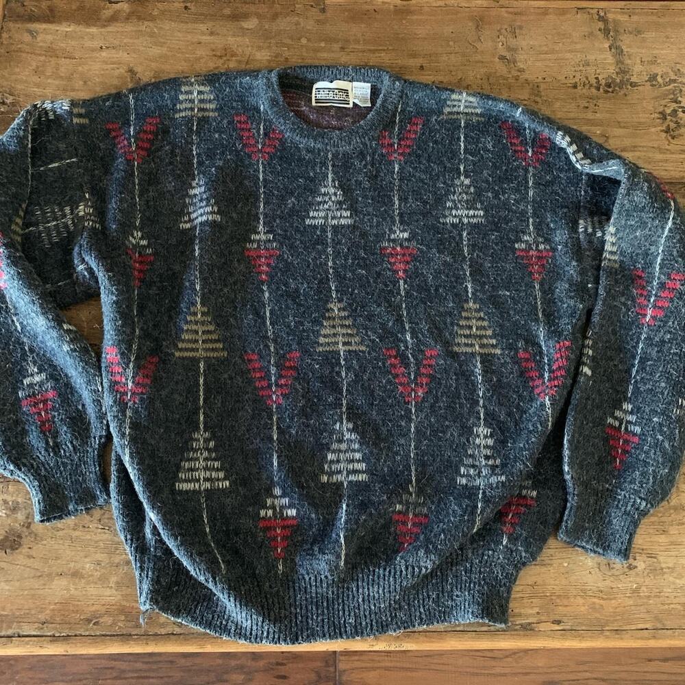 Vintage 80s grandpa sweater